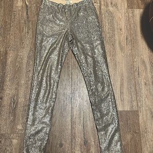 Gold Sequin Pants